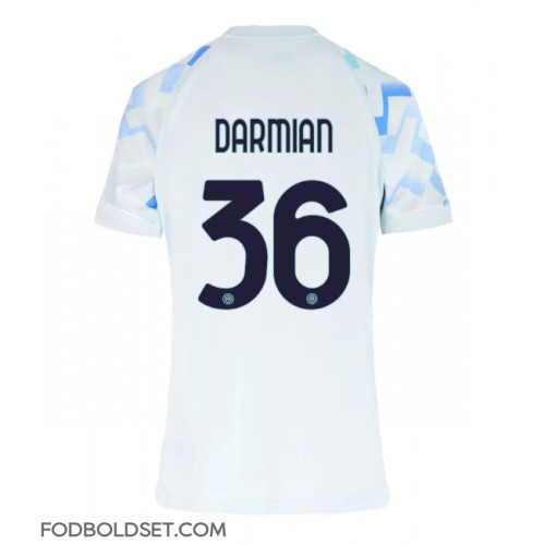 Inter Milan Matteo Darmian #36 Udebanetrøje Dame 2025-26 Kortærmet